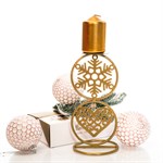 Подсвечник Золотое сердце на одну свечу 607-067G - фото 84678