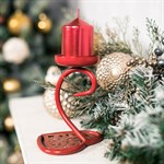 Подсвечник Сердце металлический 607-019R - фото 85011