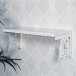 металлические кронштейны 2 шт цв.белый металлические кронштейны 2 шт цв.белый