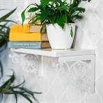 кронштейны для полки, цвет белый