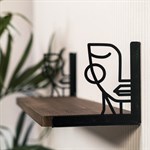 комплект кронштейнов цв.чёрный