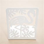 подставка для книг цв.белый