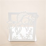 ограничитель для книг цв.белый