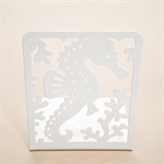 ограничитель для книг цв.белый