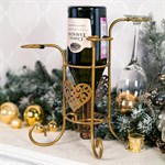 Подставка для бутылки и бокалов