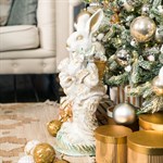 фигура в покраске белое золото