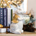 кашпо в новогодней покраске