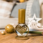 Подсвечник кованый на одну свечу 607-065