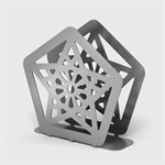 Салфетница кухонная из металла Звезда 703-009 - фото 87148