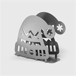 салфетница 703-012 цв.серебро