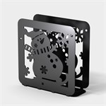 салфетница 703-013 цв.черный