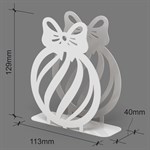 Салфетница кухонная Шар новогодний 703-014 - фото 87297