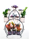 кованая цветочница