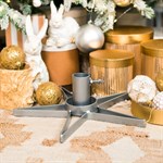 ёлочная подставка цв.серебро