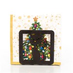 салфетница металлическая