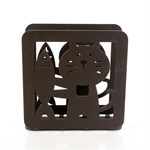 салфетница кухонная цв.коричневый