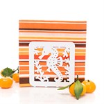 салфетница металлическая