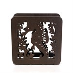 салфетница цв.коричневый