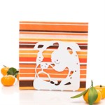 салфетница металлическая