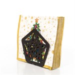 Салфетница кухонная из металла Звезда 703-009 - фото 88369