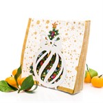 Салфетница кухонная Шар новогодний 703-014 - фото 88415