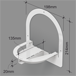 Подставка для цветов настенная