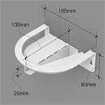 Кронштейн настенный для цветов
