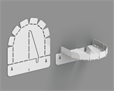 Кронштейн для цветов настенный