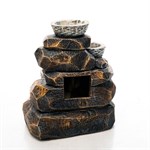 Фонтан для дачи из стеклопластика