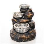 Декоративный фонтан для сада чаши U09201 стеклопластик h 47 см U09201 - фото 88822