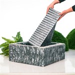 Фонтан для сада из стеклопластика U09209 высота 62 см U09209 - фото 88868