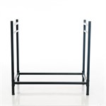 Металлическая дровница для дачи