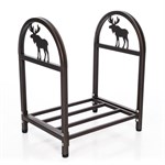 Дровница металлическая для камина