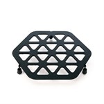 Подставка под горячее металлическая цв.черный