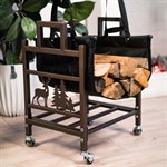 Дровница для дачи разборная на колесах 103-213R-Br 103-213R-Br - фото 89504 Дровница для дачи разборная на колесах 103-213R-Br 103-213R-Br - фото 89504