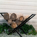 Дровница металлическая