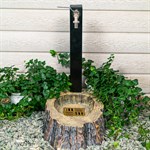 Дачный умывальник с поддоном под дерево U09245 высота 53 см U09245 - фото 89784