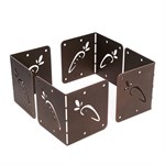 Кронштейн угловой металлический (1шт) для высоких грядок 801-017 801-017 - фото 89814