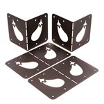 Угловой кронштейн для высоких грядок 801-018 801-018 - фото 89818