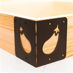 Угловой кронштейн для высоких грядок 801-018 801-018 - фото 89820