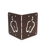 Кронштейн угловой металлический (1шт) для высоких грядок 801-020 801-020 - фото 89826