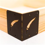 Угловой кронштейн для высоких грядок 801-021 801-021 - фото 89833