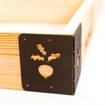 Угловой кронштейн металлический (1шт) для высоких грядок 801-022 801-022 - фото 89837 Угловой кронштейн металлический (1шт) для высоких грядок 801-022 801-022 - фото 89837