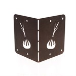 Кронштейн угловой металлический (1шт) для высоких грядок 801-026 801-026 - фото 89848