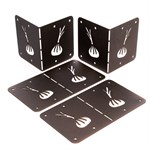 Кронштейн угловой металлический (1шт) для высоких грядок 801-026 801-026 - фото 89849