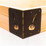 Кронштейн угловой металлический (1шт) для высоких грядок 801-026 801-026 - фото 89850