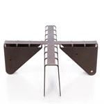 кронштейн 801-034 цв.коричневый