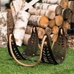 Дровница для бани металлическая