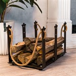 Дровница для дачи