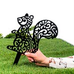 Садовая фигура из металла